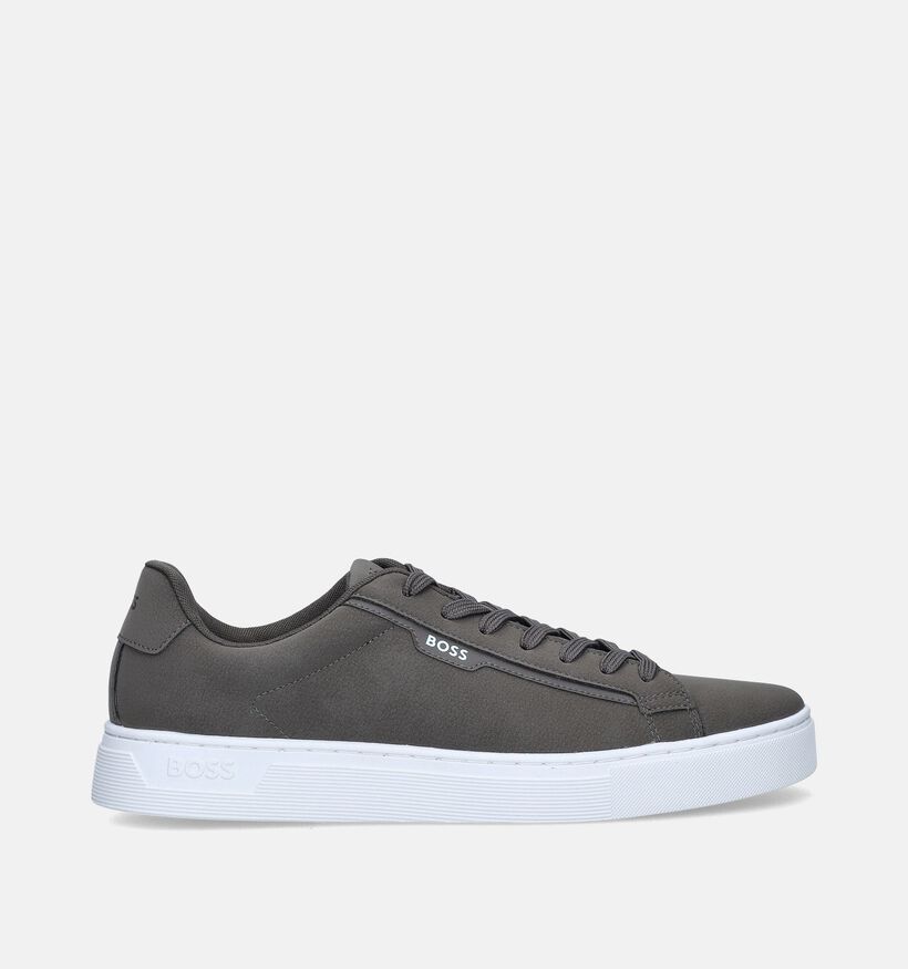 BOSS Rhys Tenn Kaki Veterschoenen voor heren (345700) - geschikt voor steunzolen