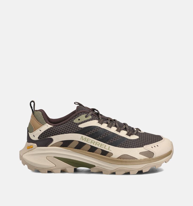 Merrell Moab Speed Bruine Lage Wandelschoenen voor heren (363649) - geschikt voor steunzolen