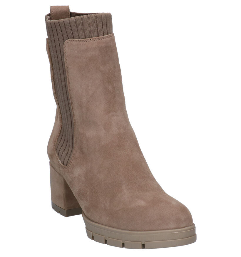 Unisa Jolto Bottillons en Taupe pour femmes (298078)