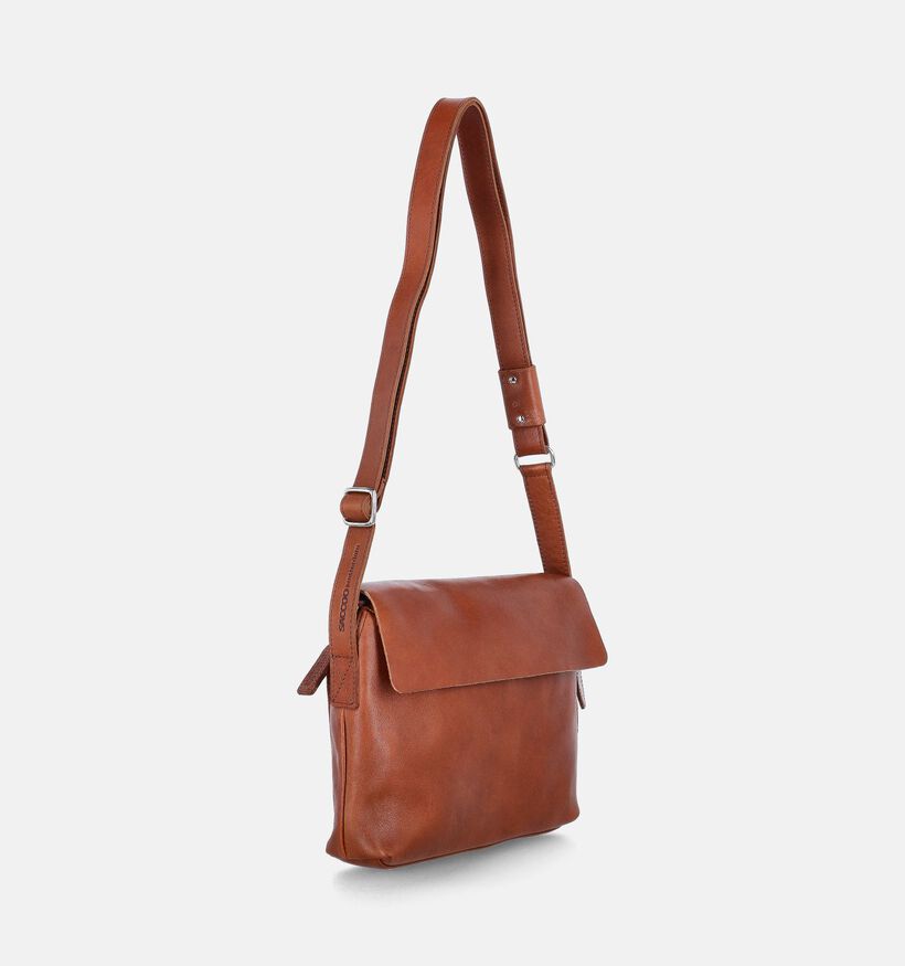 Saccoo Minas Cognac Crossbody tas voor dames (358331)