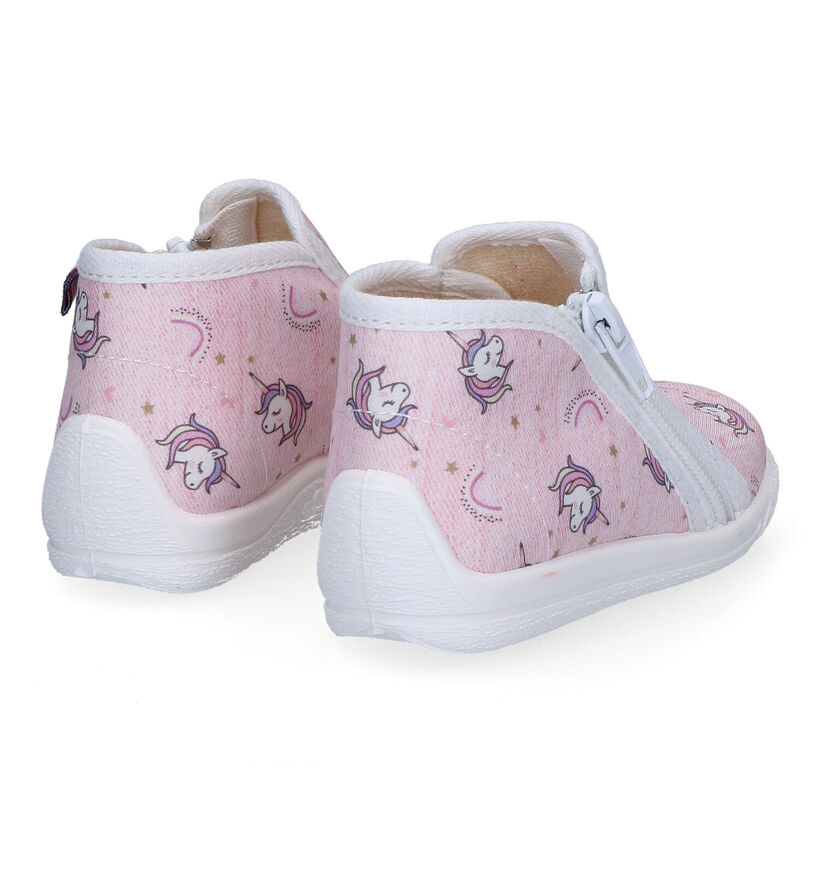 Bellamy Nina Pantoufles en Rose pour filles (309260)