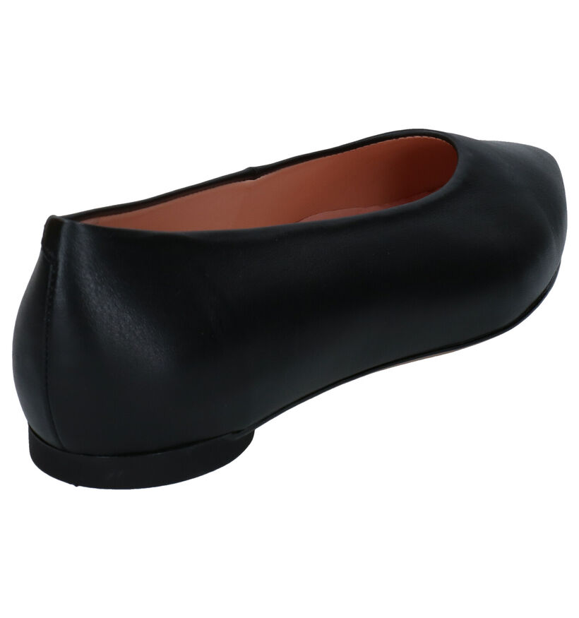 Unisa Adane Ballerines en Noir en cuir (291029)