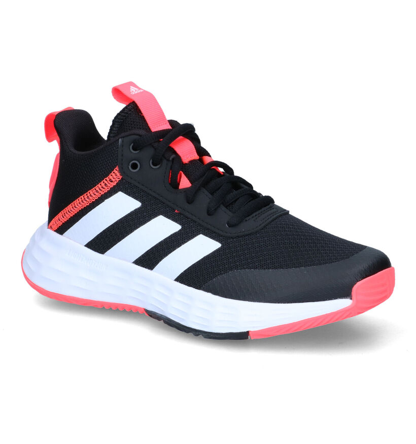 adidas Own The Game Baskets en Noir pour filles, garçons (314994) - pour semelles orthopédiques