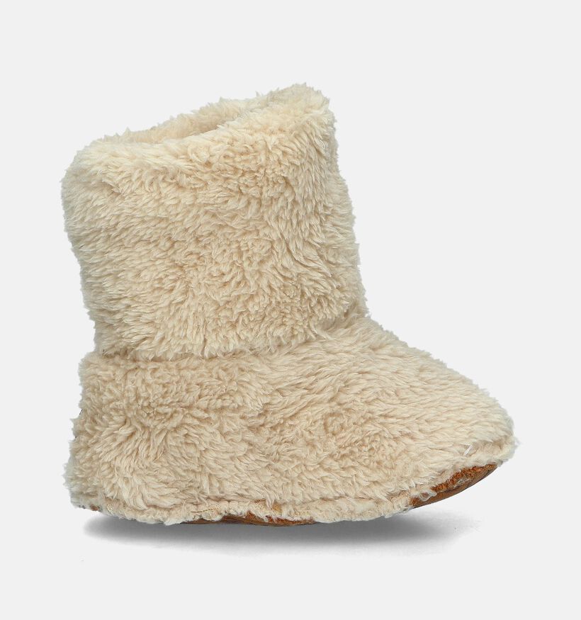 STONES and BONES Cozy Pantoufles en Beige pour filles, garçons (345833)