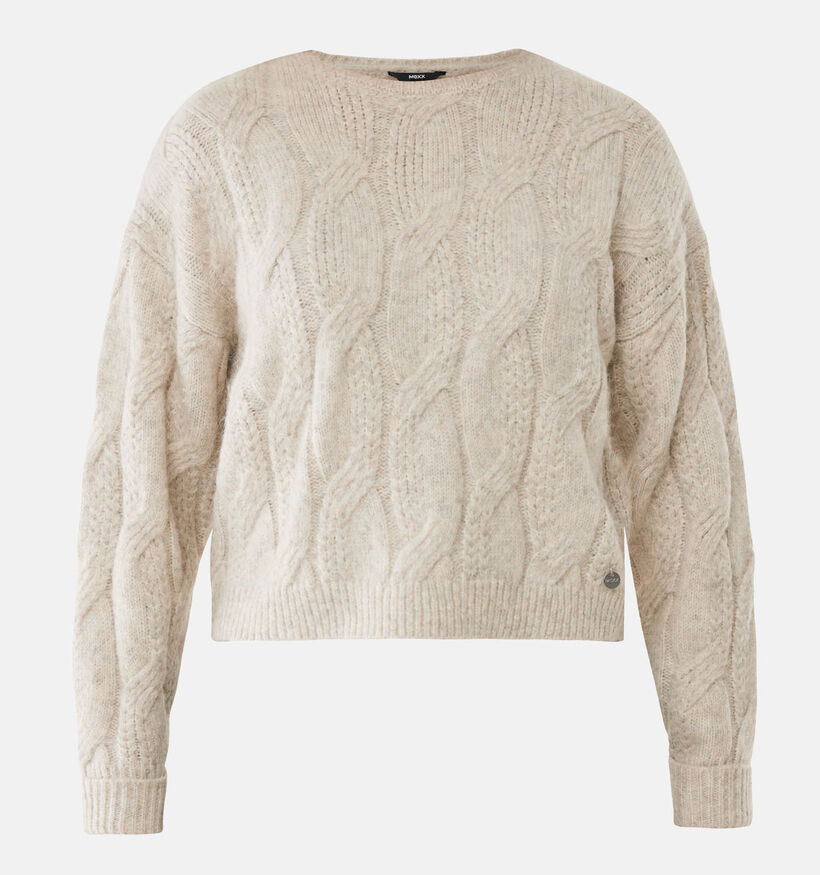 Mexx Fashion Twist Lichtbeige Trui voor dames (362280)