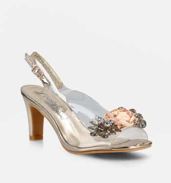 Laura Vita Escarpins Or