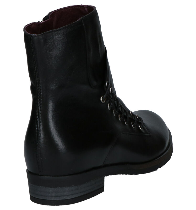 Brako Anatomics Zwarte Boots in leer (261397)