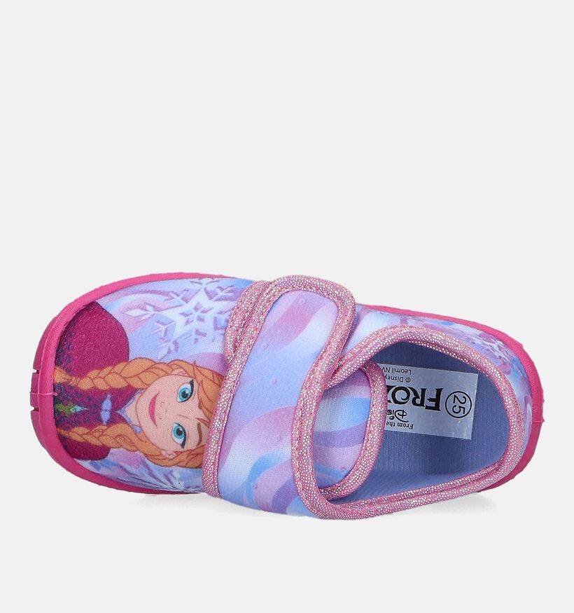 Frozen Pantoufles fermées en Rose pour filles (330357)