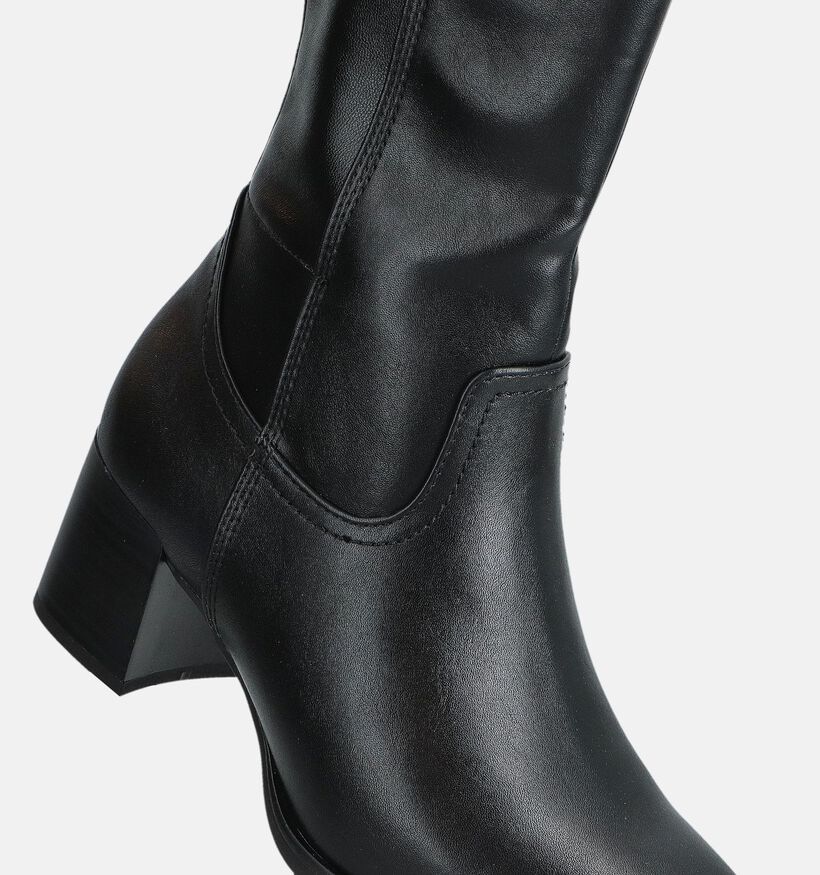 Jana Bottes hautes en Noir Jana Bottes hautes en Noir pour femmes (362904) - pour semelles orthopédiques