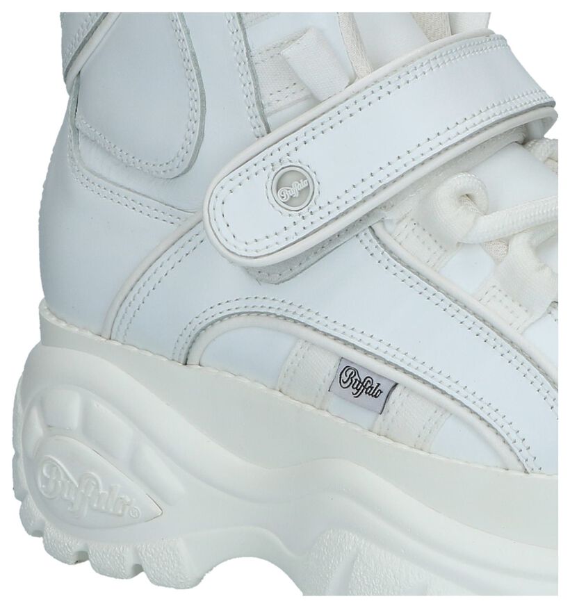 Buffalo London Baskets hautes en Blanc en cuir (232571)