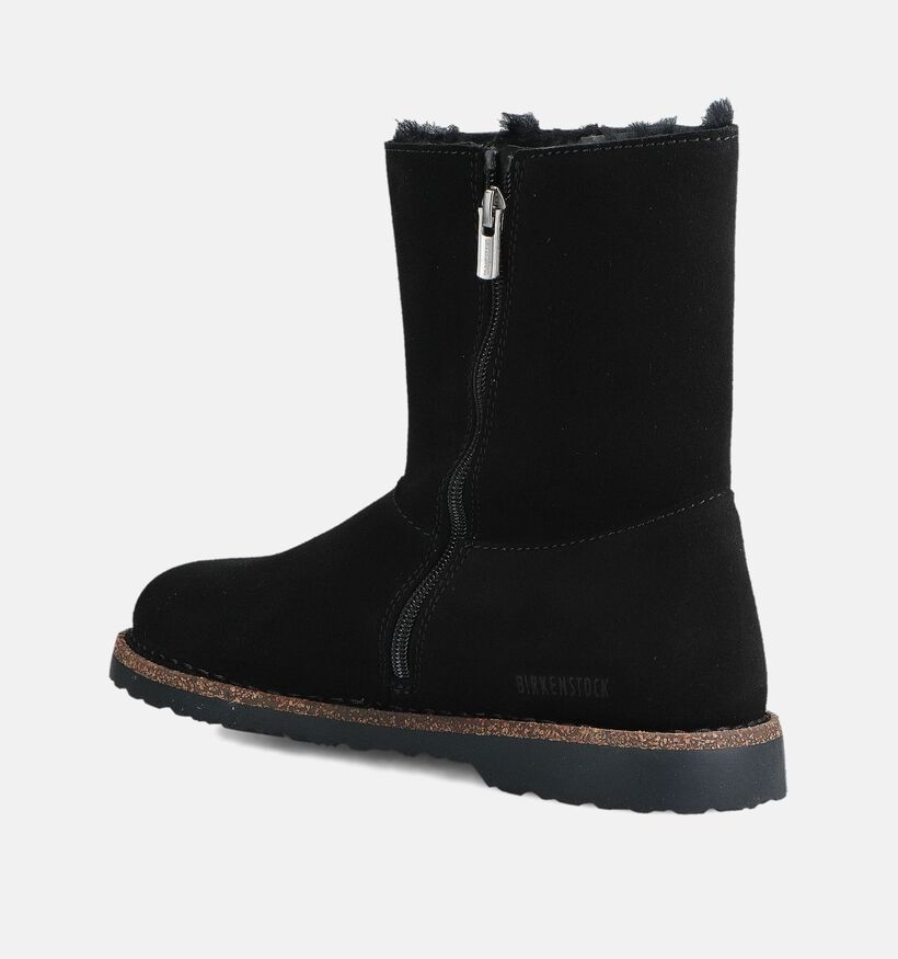 Birkenstock Bottines Fourrées en Noir pour femmes (360250) - pour semelles orthopédiques