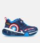 Geox Bayonyc Marvel Capitain America Blauwe Sneakers voor jongens (330092) - geschikt voor steunzolen