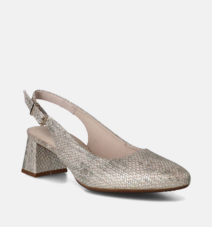 Gabor Gouden Slingback pumps voor dames (355057)
