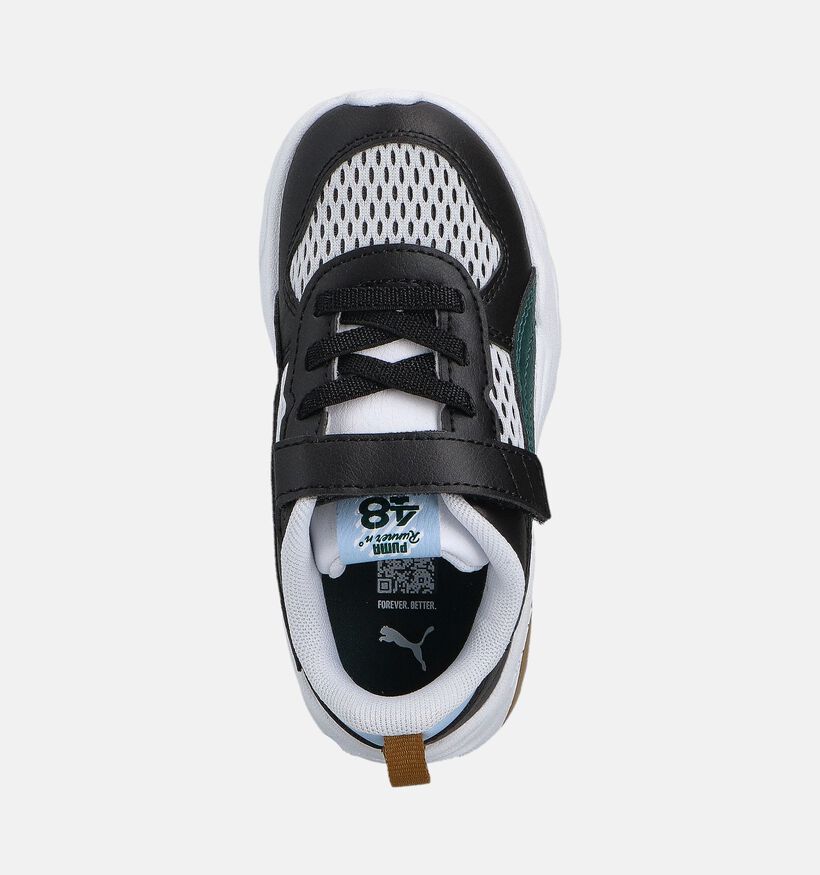 Puma Trinity LT Run Fun Zwarte Sneakers voor meisjes, jongens (359192) - geschikt voor steunzolen