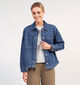 Vila Jaf Denim Jacket Veste en Jean Courte en Bleu pour femmes (361342)