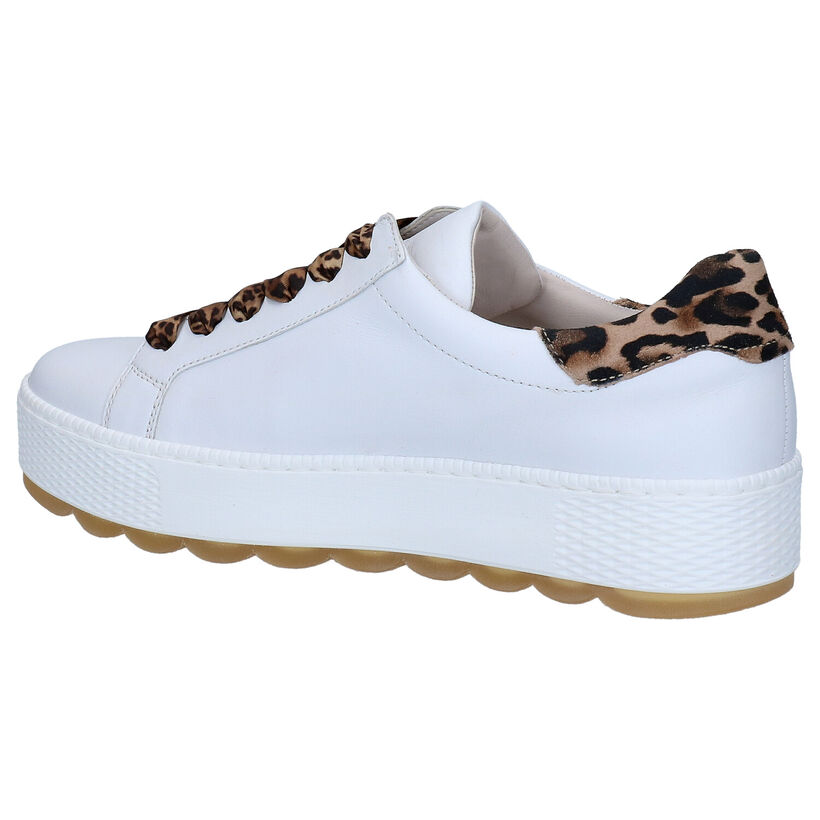 Gabor OptiFit Chaussures à lacets en Blanc en cuir (271559)