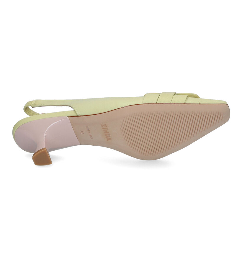 Zinda Gele Slingback Pumps voor dames (308413)