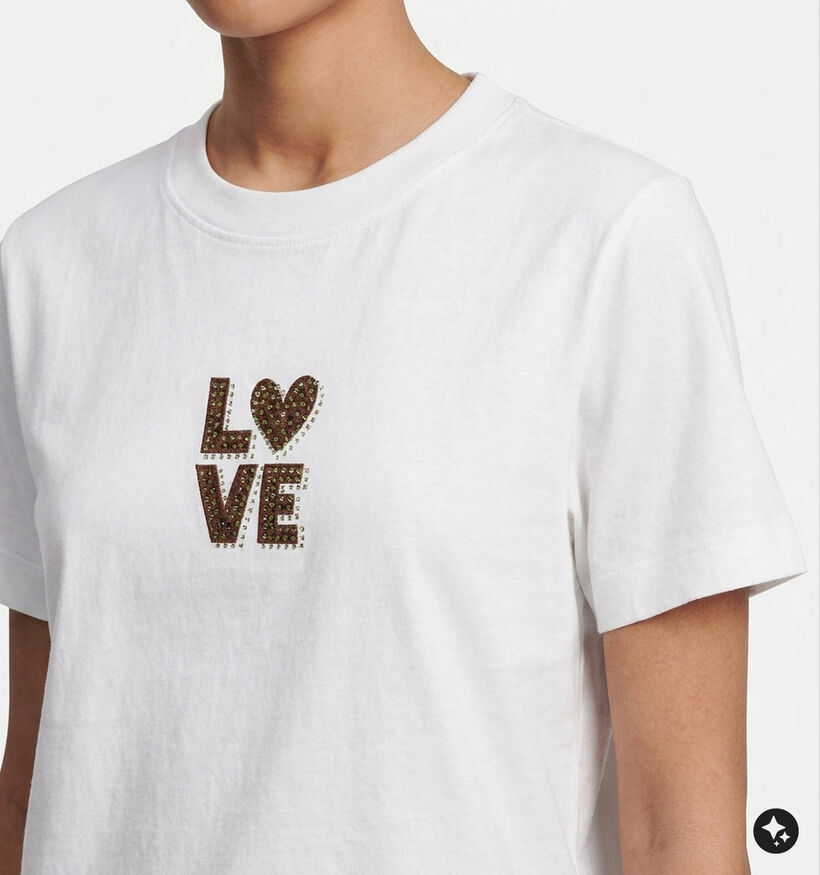 The Shirt Project Love Witte T-shirt voor dames (381887)