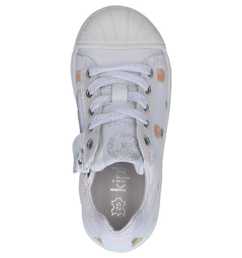 Kipling Misha Chaussures à Lacets en Blanc en cuir (272994)