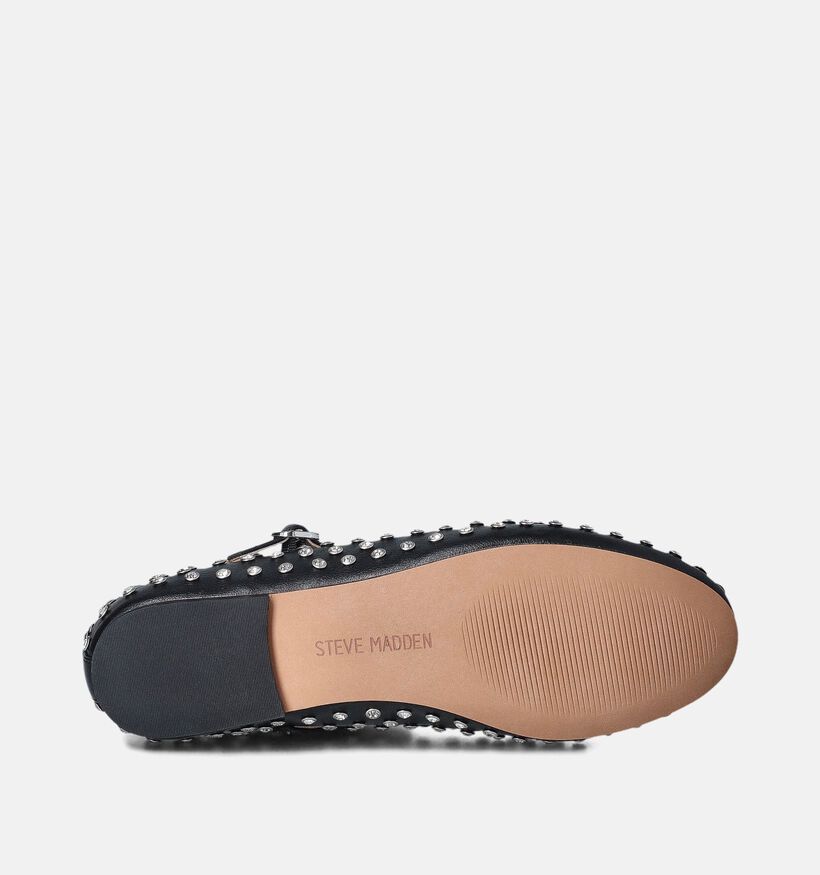 Steve Madden Vinetta Zwarte Ballerina met riempje voor dames (357620)