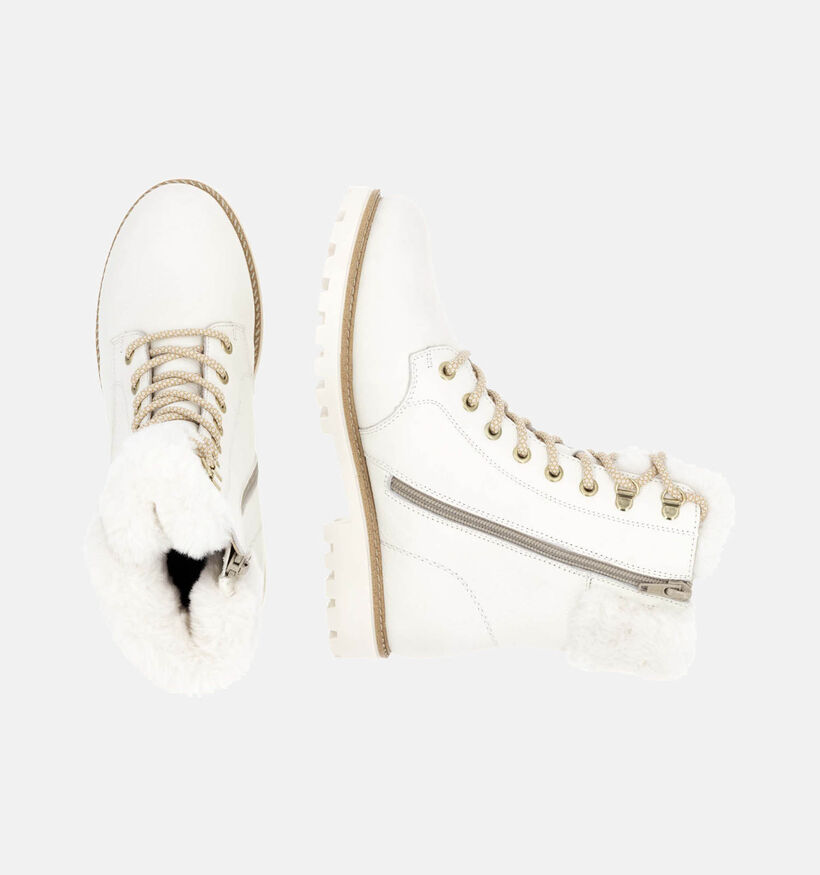 Remonte Boots à lacets en Blanc pour femmes (347242)