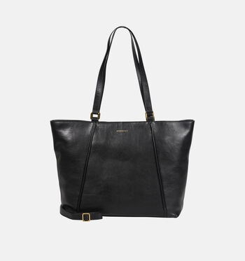 Burkely Cabas Noir/Cognac