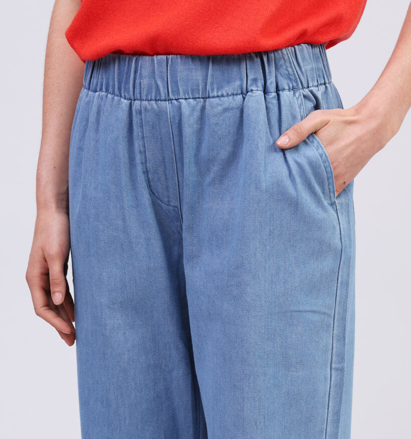 Minus Bora Pantalon large en Bleu pour femmes (354535)