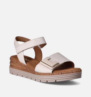 Gabor Comfort Sandalen Zwart/Beige/Bruin