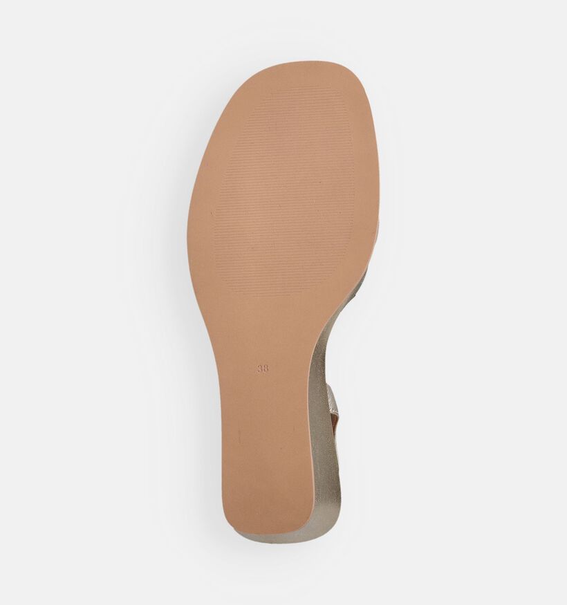 Regarde le Ciel Eshe Sandales compens&eacute;es en Or pour femmes (372979)