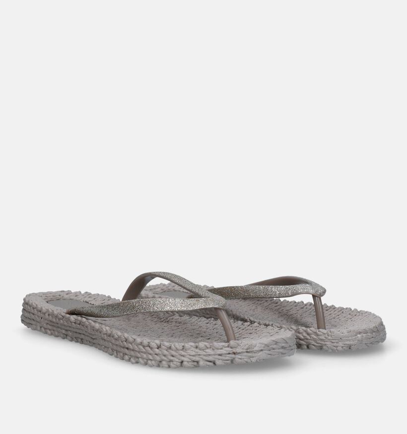 Ilse Jacobsen Cheerful Taupe Teenslippers voor dames (335807)