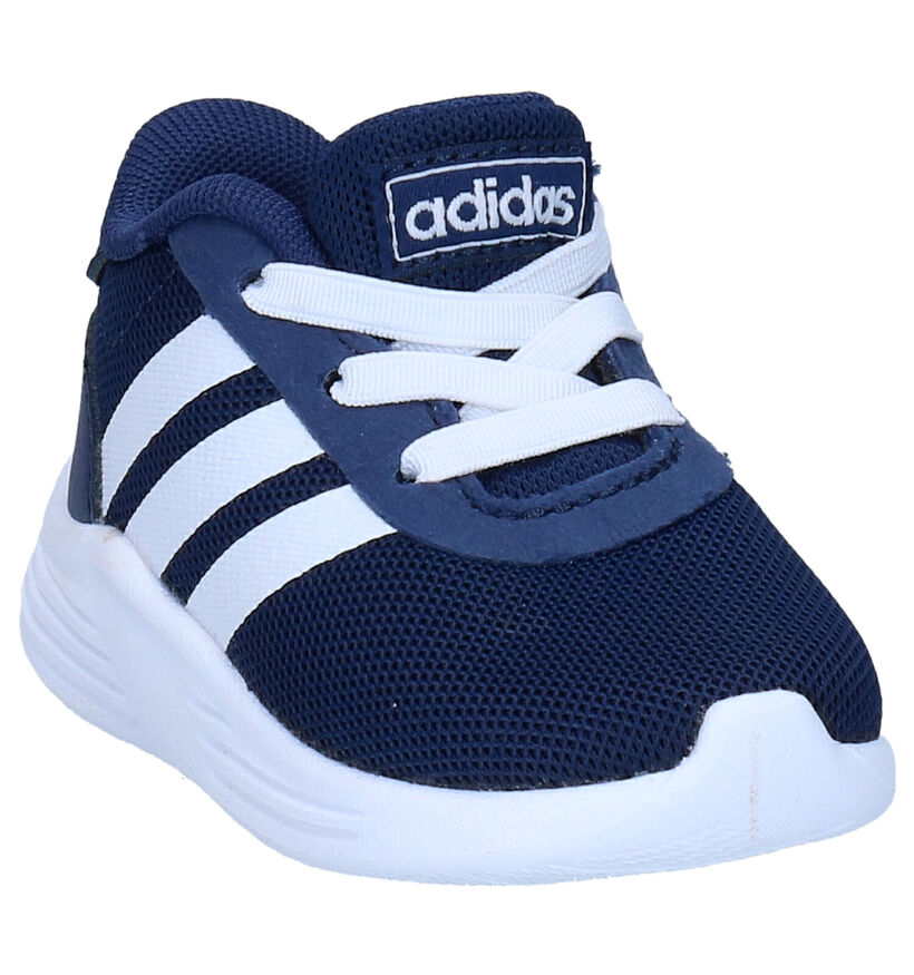 adidas Lite Racer Blauwe Babysneakers in stof (273485)