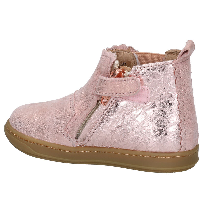 Shoo Pom Bouba Chaussures hautes en Rose en cuir (279223)