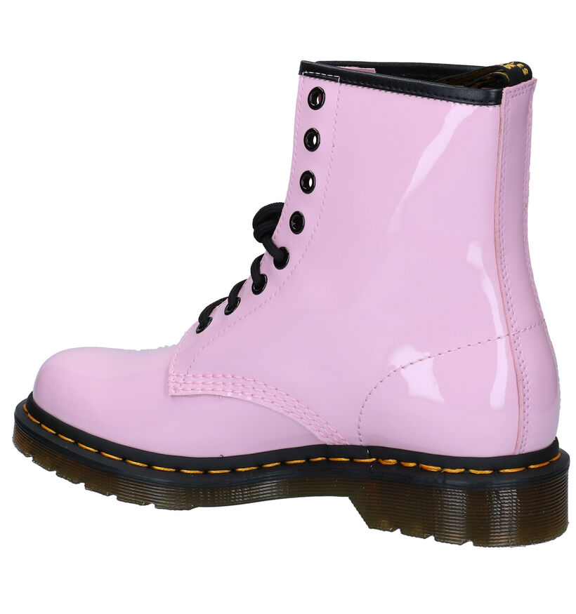 Dr. Martens 1460 Witte Boots in lak (284638)