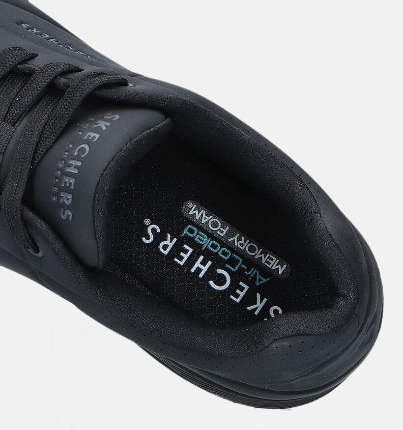 Skechers Uno Stand On Air Zwarte Sneakers voor heren (350318) - geschikt voor steunzolen