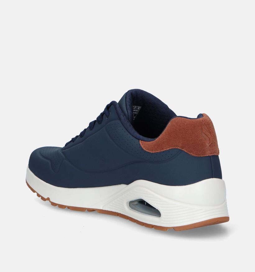 Skechers Uno Suited On Air Baskets en Noir pour hommes (350322)