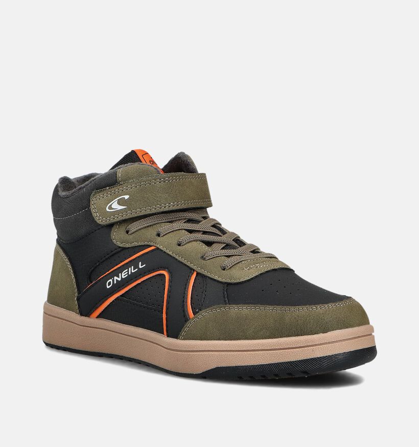 O'Neill Gulfport Mid Groene/Zwarte Sneakers voor jongens, meisjes (363276)