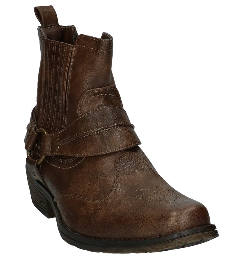 Stoere Boots Bruin Mustang, , pdp