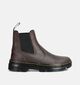 Dr. Martens Embury Leather Donkerbruine Chelsea Boots voor dames (375786) - geschikt voor steunzolen