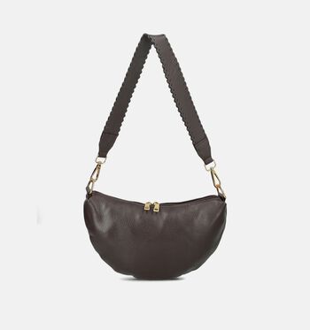Via Limone Crossbody tassen Wit/Bruin/Bordeaux