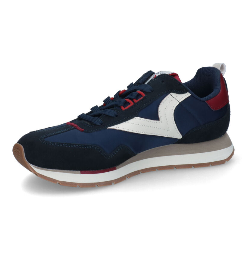 Victoria Retro Jogger Baskets en Bleu pour hommes (315000) - pour semelles orthopédiques