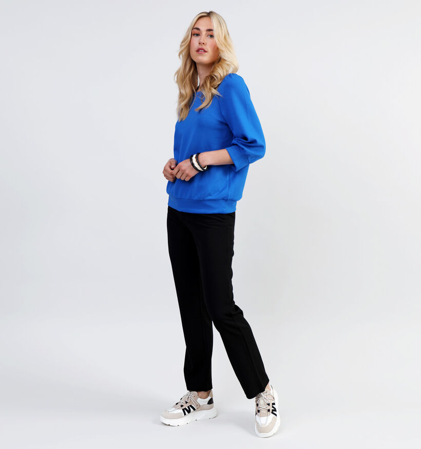Vila Sif Open Sweater en Bleu (334637)