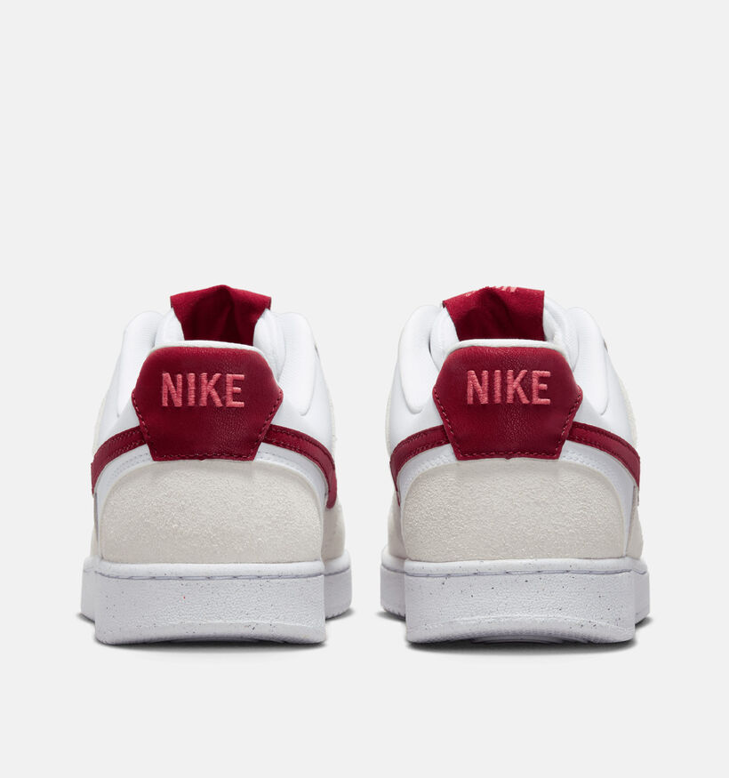 Nike Court Vision Low Baskets en Blanc pour femmes (347839)