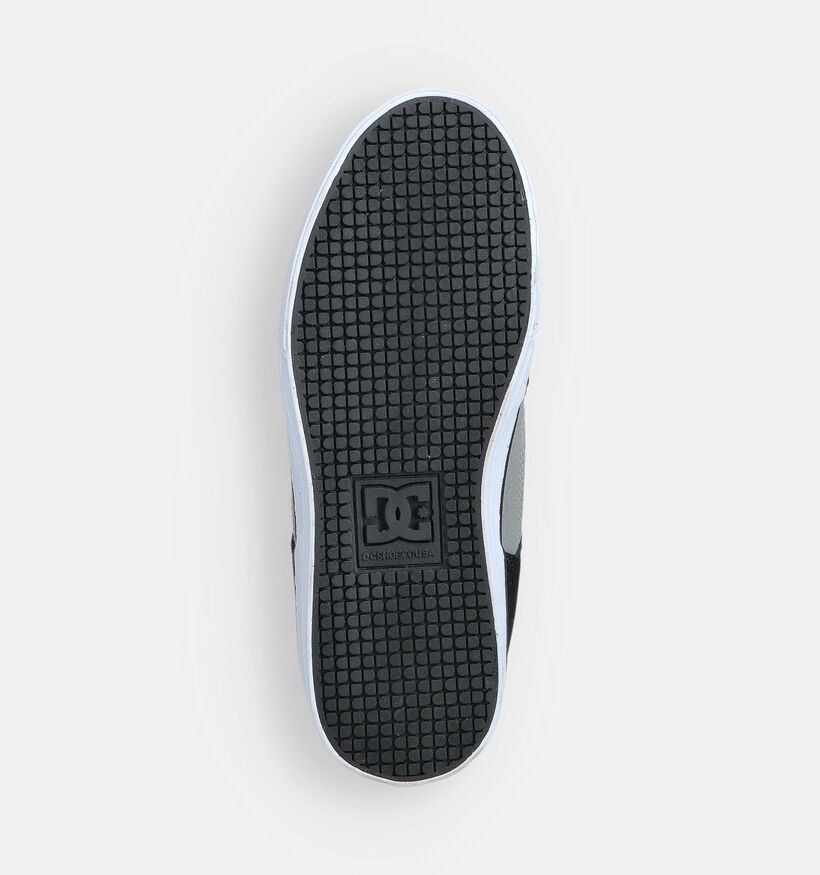 DC Shoes Pure Baskets en Noir/Gris pour garçons (360790) - pour semelles orthopédiques