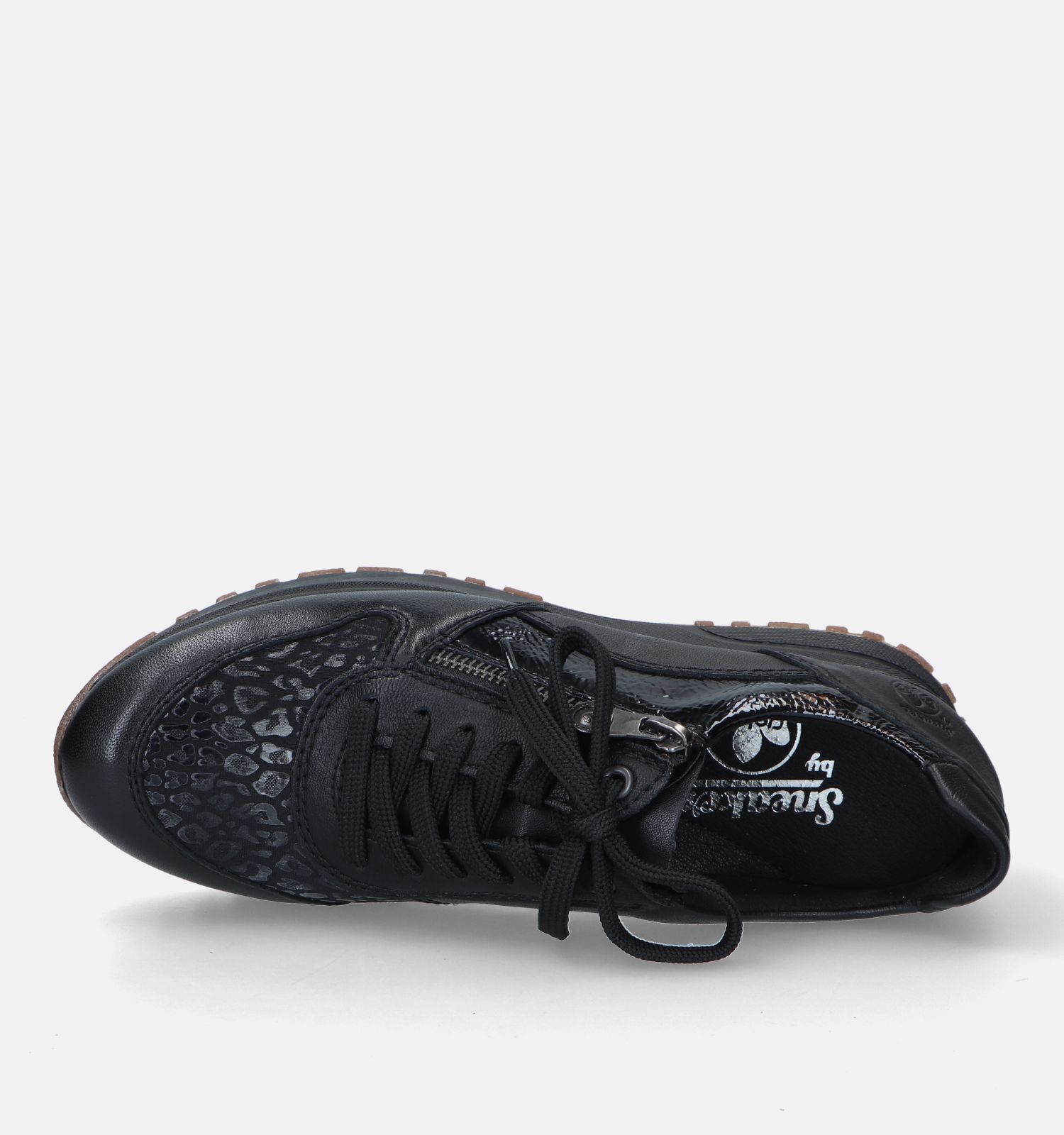 Rieker Zwarte Lage sneakers Dames Sneakers Online op TORFS.BE
