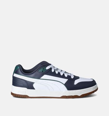 Baskets bleu