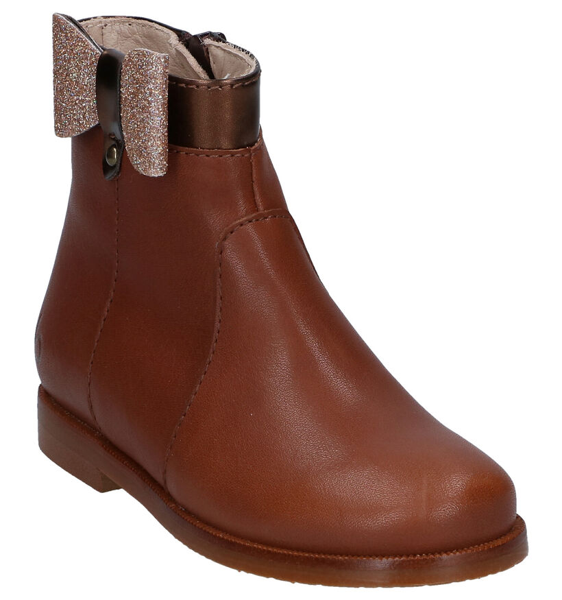 Beberlis Cognac Laarzen in leer (297316)