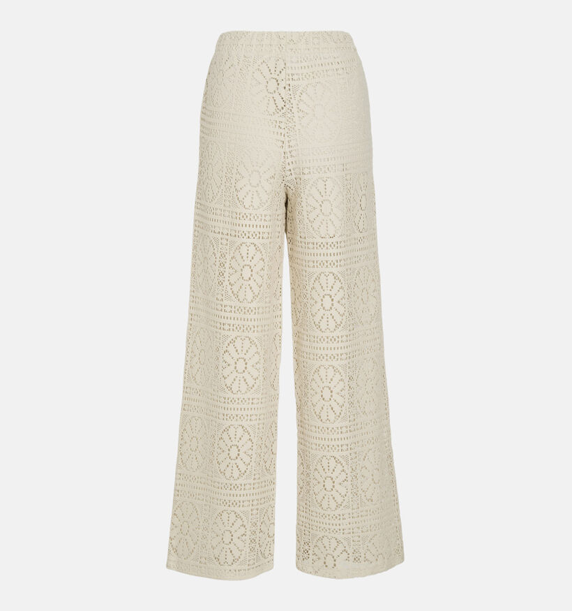 Vila Merinda Lichtbeige Kanten Broek voor dames (374285)