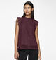 Pieces Olline Bordeaux Top voor dames (361137)