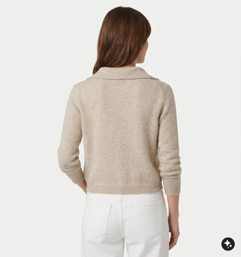 comma Beige Trui voor dames (379421)