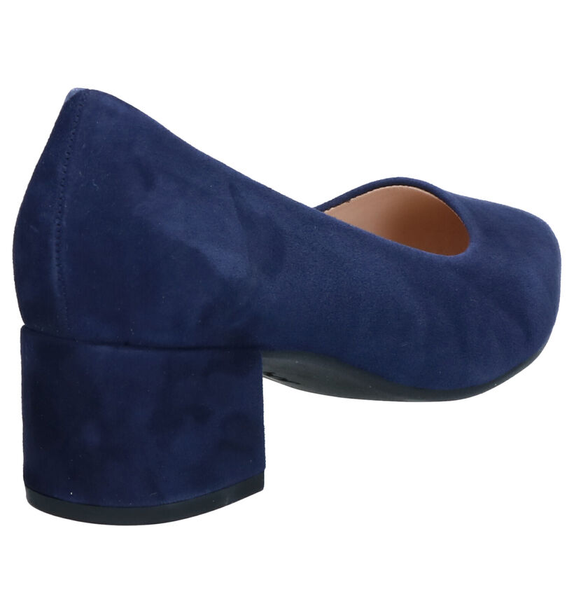 Gabor Soft Move Blauwe Pumps in daim (271511)